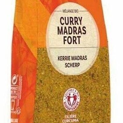 Recambio curry madras fuerte 500 gr