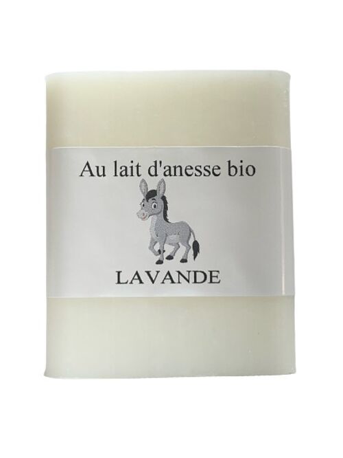 Savon 100 g au lait d'anesse bio Lavande