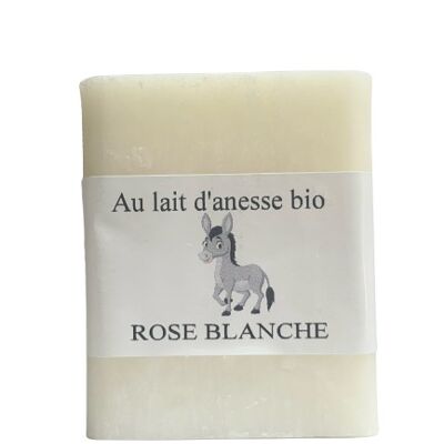 Soap 100 g with organic donkey milk Rose