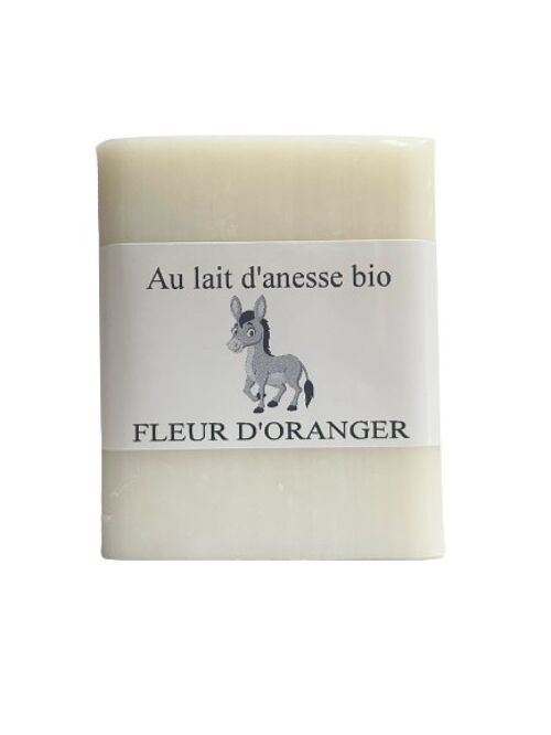 Savon 100 g au lait d'anesse bio Fleurs d'Oranger