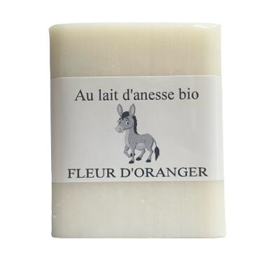 Soap 100 g with organic donkey milk Orange Blossoms