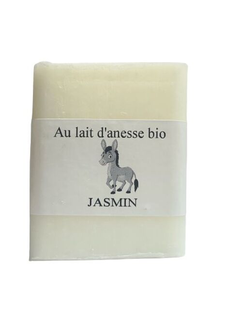 Savon 100 g au lait d'anesse bio Jasmin