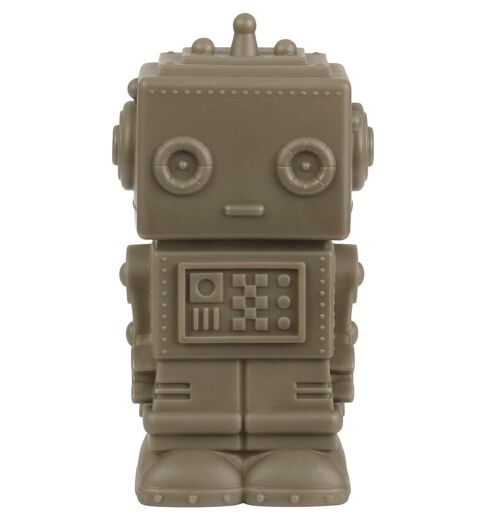 Tirelire Robot marron