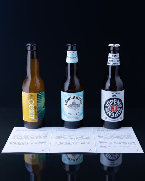 Non-alcoholic beer package <0.3% ABV beer package I (3-pack)