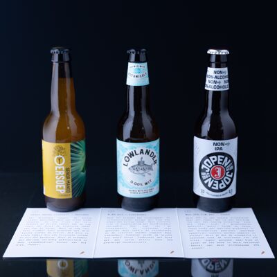 Non-alcoholic beer package <0.3% ABV beer package I (3-pack)