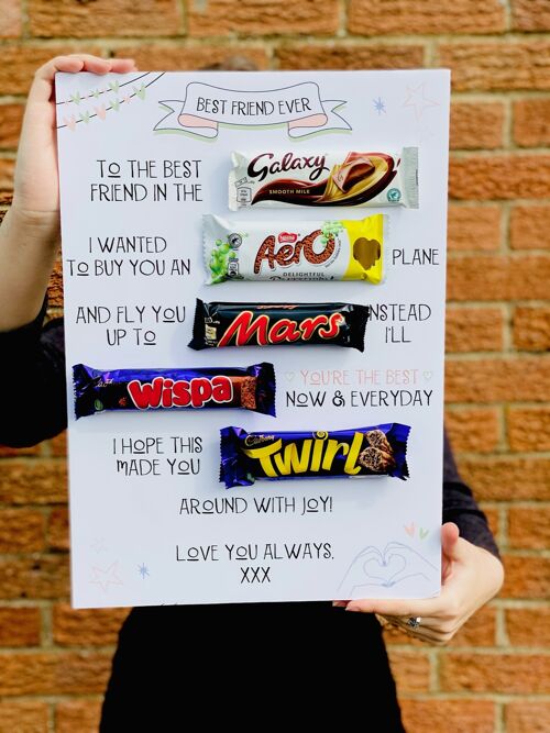 Best Friend Chocolate Message Board