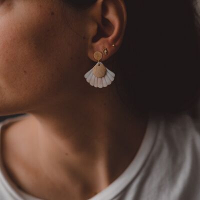 Mini mermaid earrings