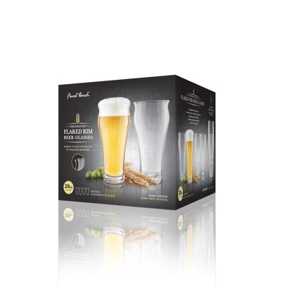 Bicchiere da birra Final Touch Brewhouse - Set di 4