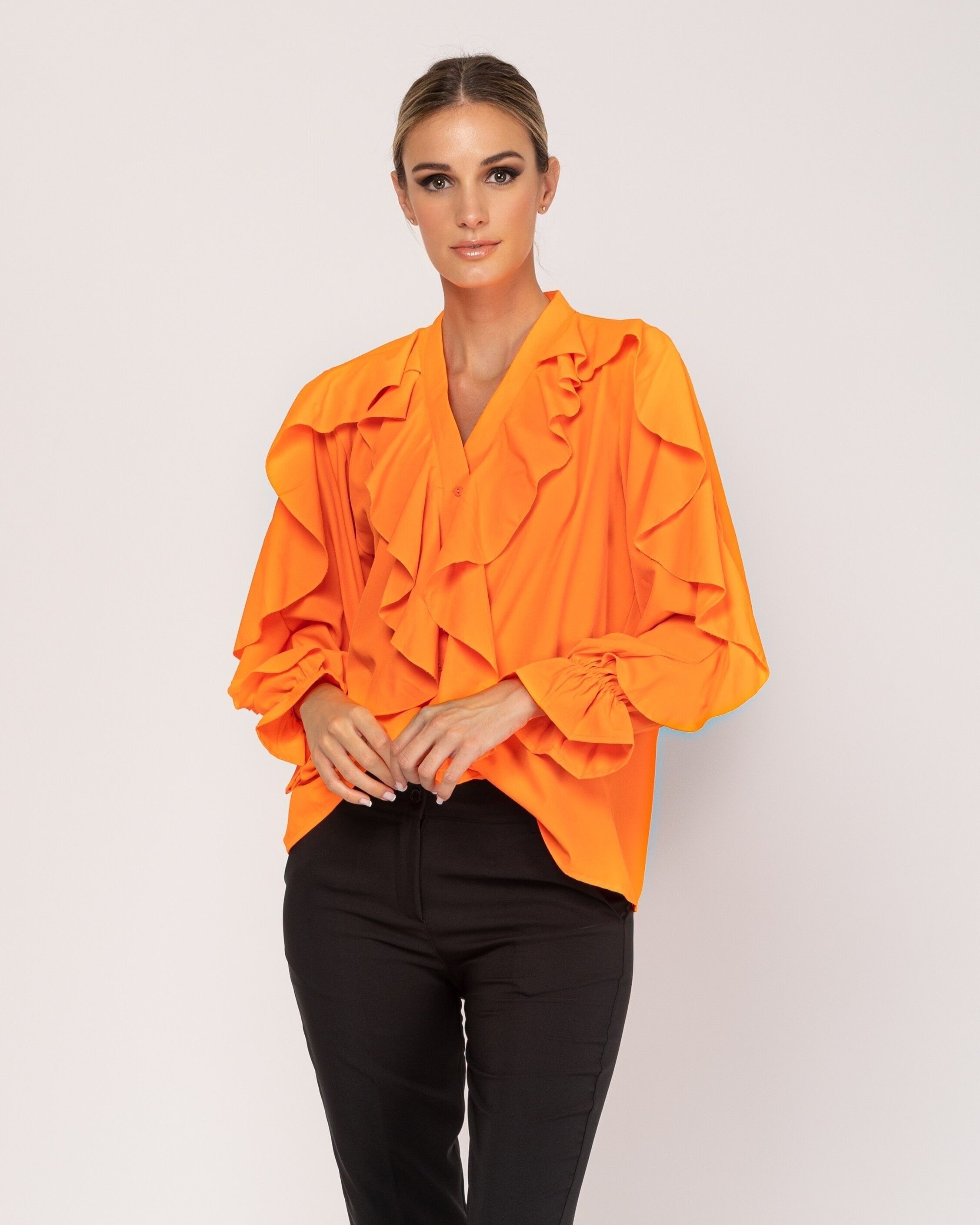 BLUSA - ARANCIONE - Mod. 7298
