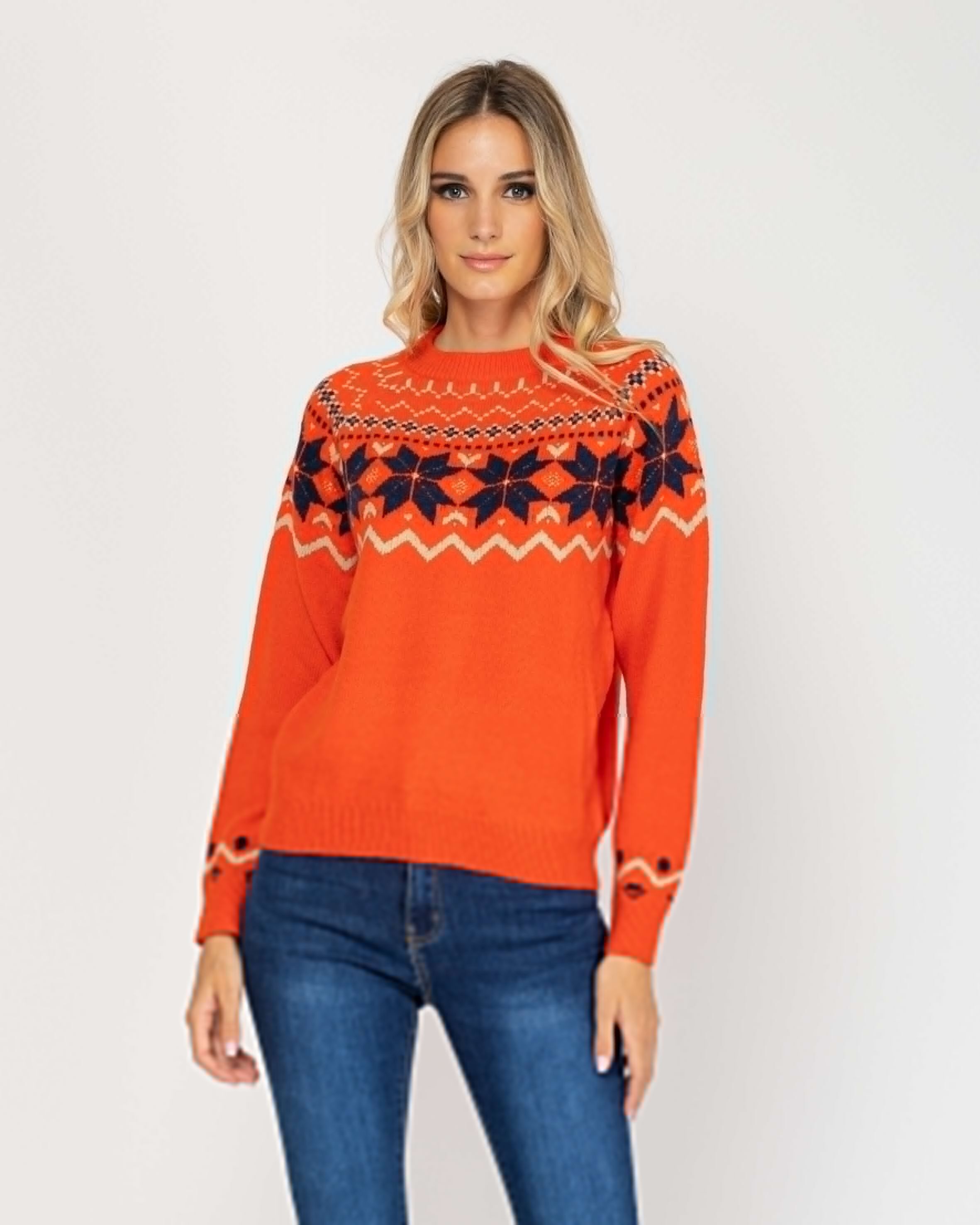 PULL - ARANCIO - Mod. 7295