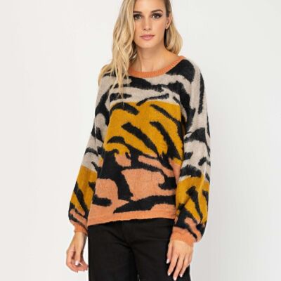 PULL - MOUTARDE - Mod.7296