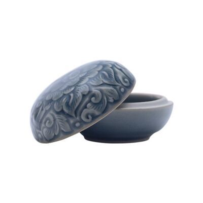 Ceramic bowl "Blue Night 8"