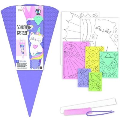 "Kittycorn" School Cone Craft Set