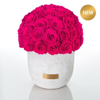 Premium Solid Splendid Infinity | rose vif | L