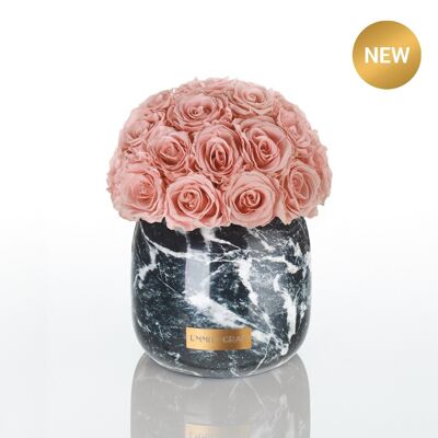 Infinito metallico di marmo premium | Rosa antico | M