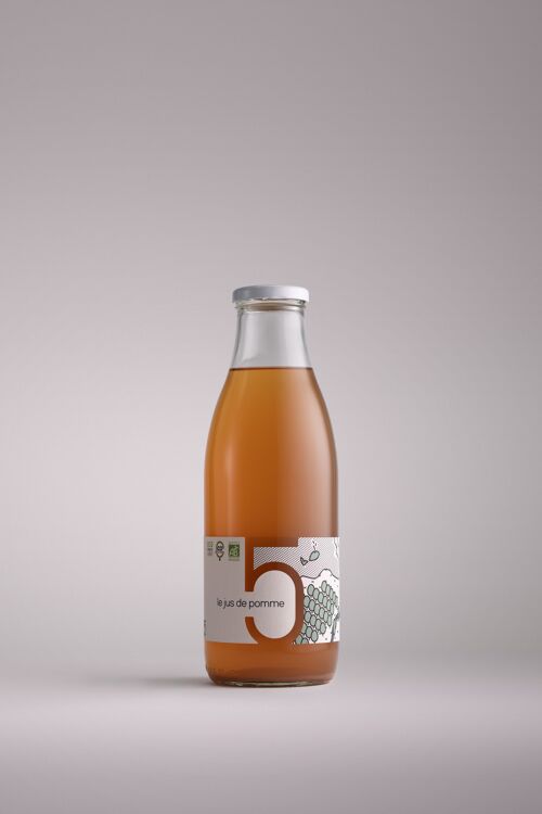 Le jus de pomme bio (1L)