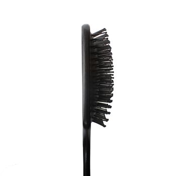 Grande brosse à cheveux en bois avec sac à brosse réutilisable 3