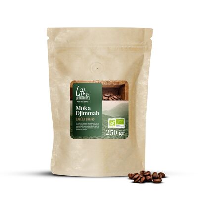 Café en grains BIO Moka Djimmah 250g