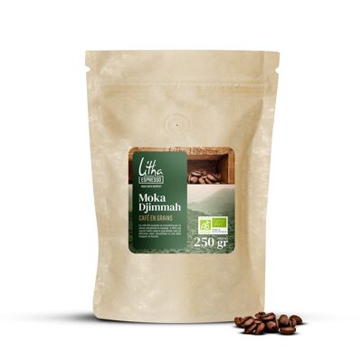 Coffee beans BIO Mocha Djimmah 250g