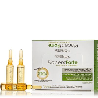 Tratamiento Anticaída PlacentForte Placenta y Vitaminas - New