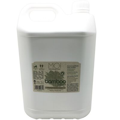 Champú neutro suave BAMBOO NATURAL sin parabenos 5 litros