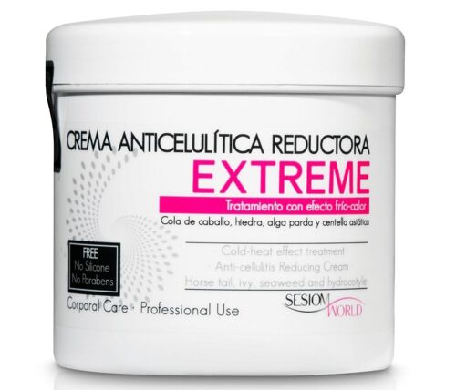 Crema Anticelulítica Reductora EXTREME ef. térmico 500ml.