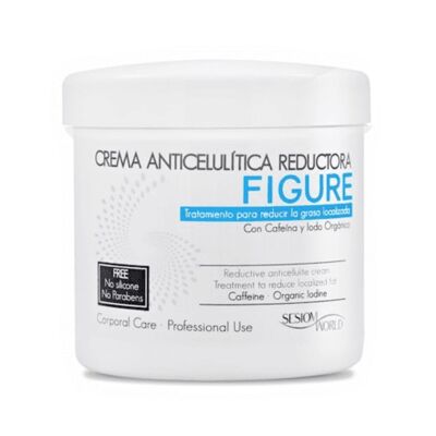 Crema Anticelulítica Reductora FIGURE Cafeína 500ml.