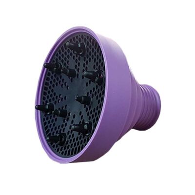 Difusor universal plegable profesional de silicona morado