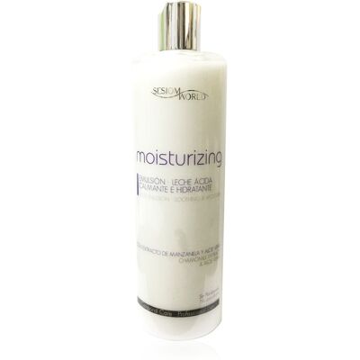 Emulsión Leche Ácida Calmante MOISTURIZING 500ml.