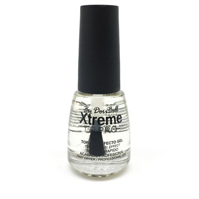 Esmalte efecto gel XTREME sin tóxicos 5 free TOP COAT 18ml.