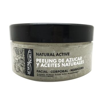 ACTIF NATUREL gommage au sucre et huiles naturelles