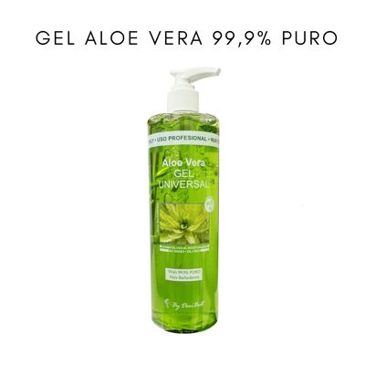 Gel corporal con 99,9% aloe vera barbadensis puro 500ml.