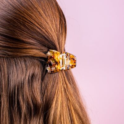 Small hair clip Cleo in copper