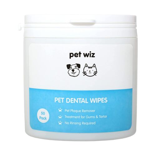 Dental Finger Wipes for Dogs & Cats