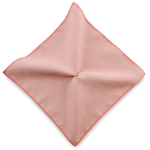Sir Redman pocket square Soft Touch old pink