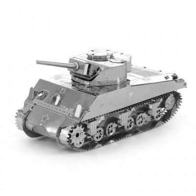 Kit costruzione Sherman Tank in metallo