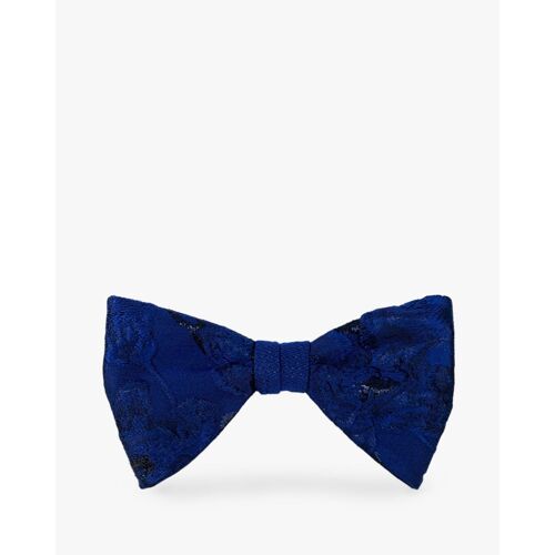 Noeud papillon jacquard bleu roi