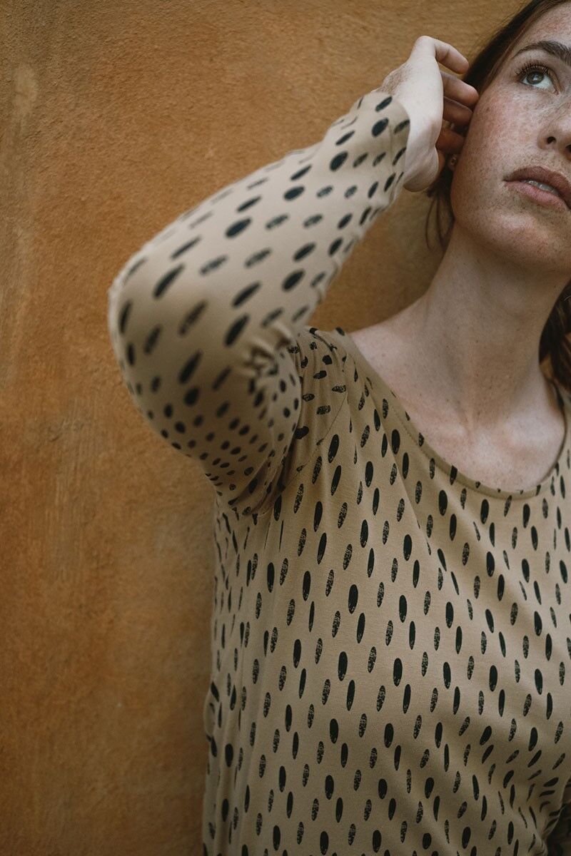 Beige Stones Jade T-Shirt