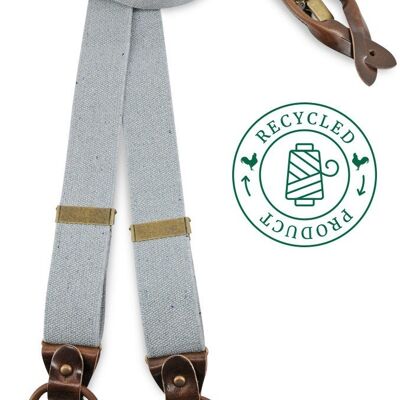 Sir Redman deluxe suspenders Richy Recycle grey