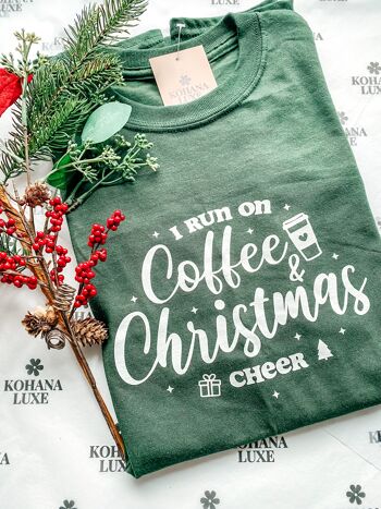 T-shirt Café et Noël 1