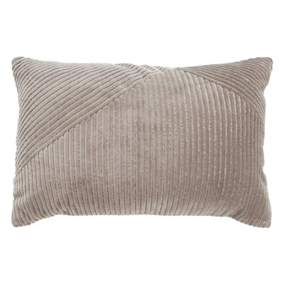 Cushion Velvet Asly Rib | 40x60 cm | sand
