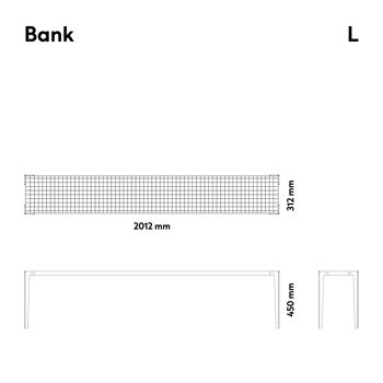 GRAVITAS - Banc - M - galvanisé uniquement 3