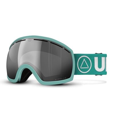 8433856069655 - Maschera da sci e snowboard verticale Uller Green per uomo e donna