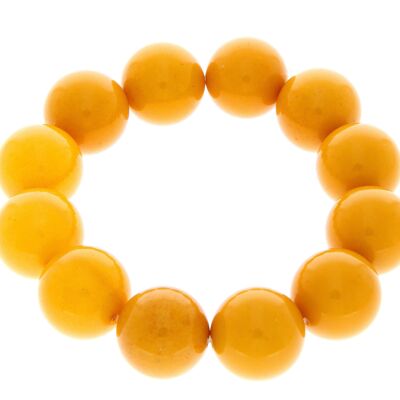 Exclusive perfect ball Genuine Baltic Amber Bracelet - BT0122