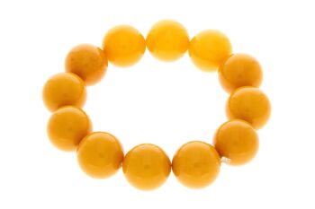 Balle parfaite exclusive Bracelet en ambre véritable de la Baltique - BT0122 3