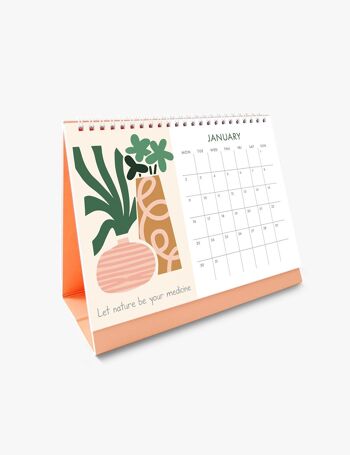 Calendrier de bureau style Matisse 2023 3