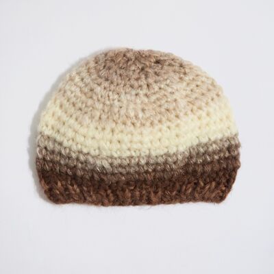 Gorro estilo años 70 “Bellissimo beanie” beige