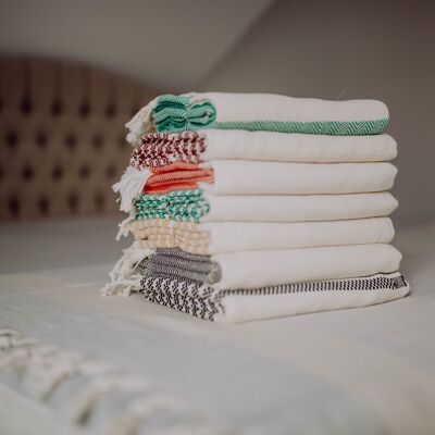 ECOBAIN Starter Set # 1  / mixed Sauna, Hamam, Thermalbad, SPA Towels // Startpaket / 28 towels