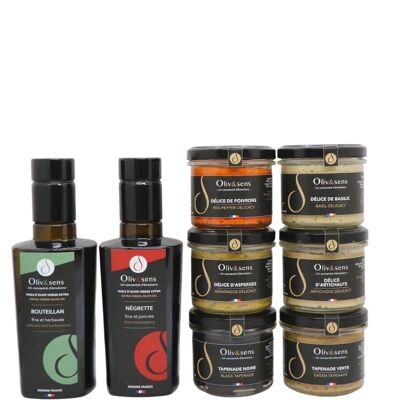 Oliv&sens spreadable & olive oil discovery pack - Printemps