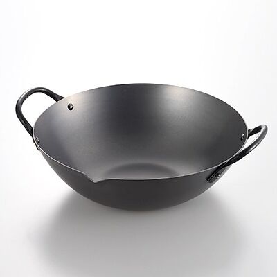 Guangdong Wok Pentola Acciaio S (30 cm)